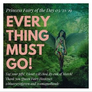 Closet reopened for one day only! 03/28